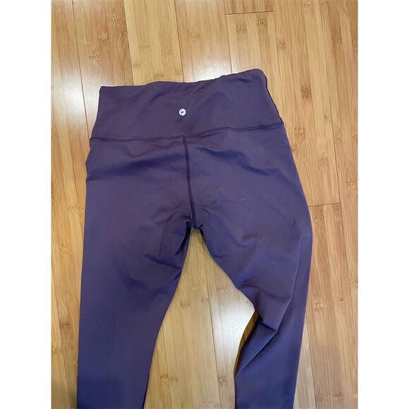 90 Degree by Reflex Women's High Rise Leggings Purple Size M Activewear - Picture 6 of 7